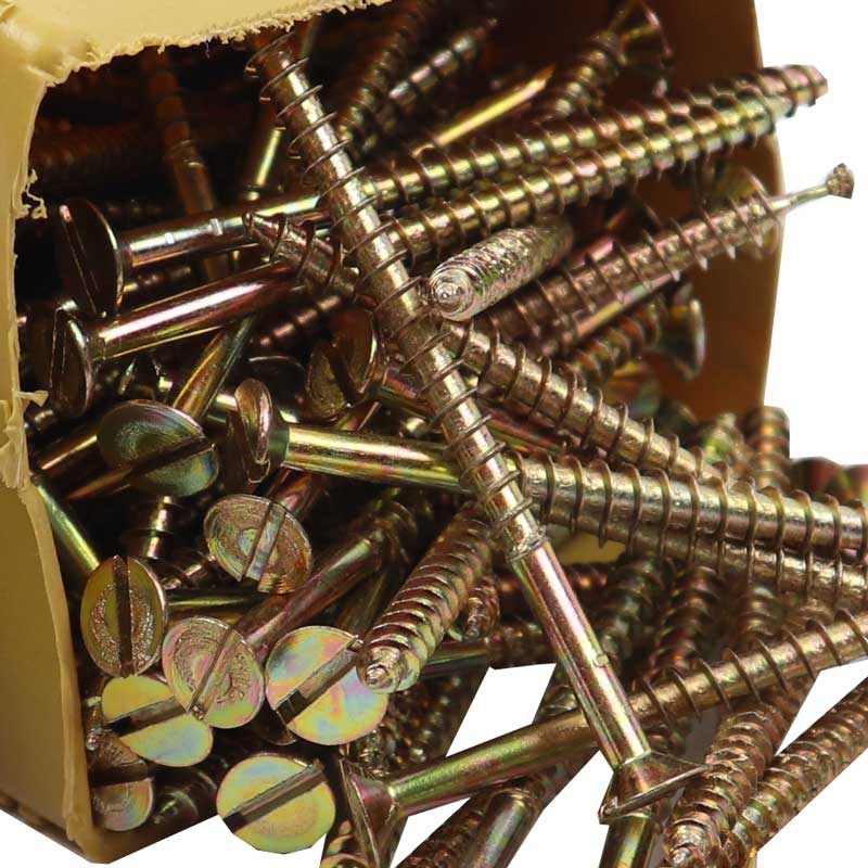 پیچ چوب دوسو Toos Screw سایز 4*14 میلی متر بسته 144 عددی