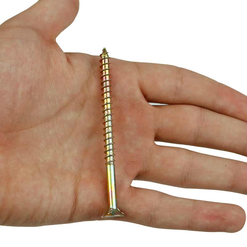 پیچ چوب دوسو Toos Screw سایز 4*14 میلی متر بسته 144 عددی