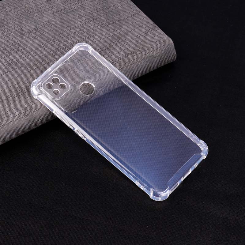قاب ژله ای ضربه گیر بی رنگ محافظ لنزدار Xiaomi Redmi 9C