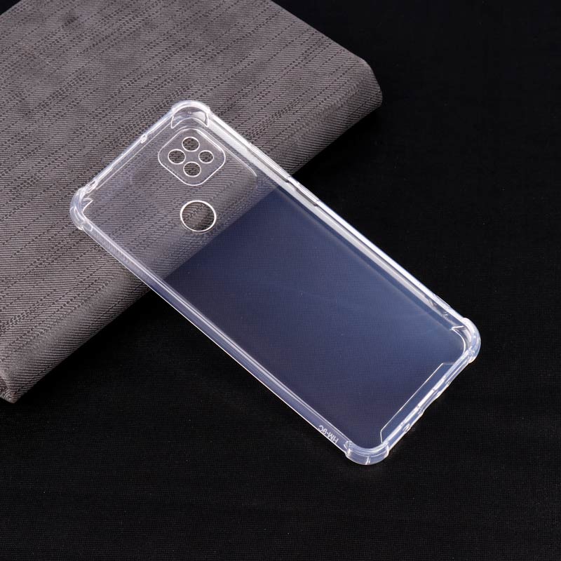 قاب ژله ای ضربه گیر بی رنگ محافظ لنزدار Xiaomi Redmi 9C