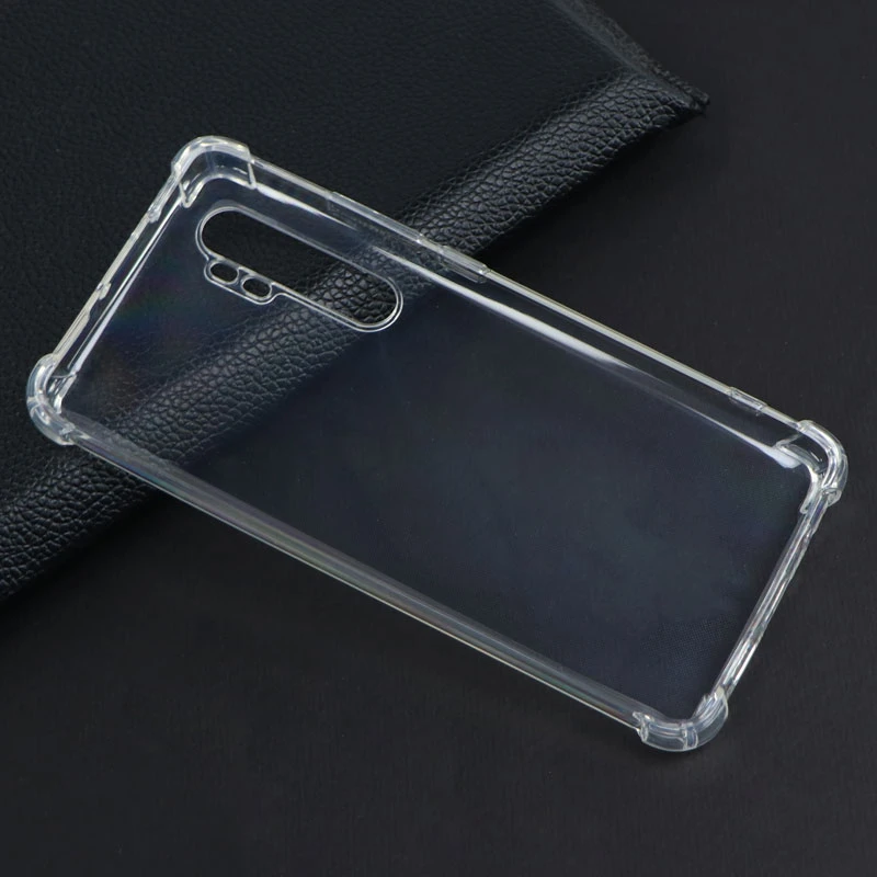 قاب ژله ای ضربه گیر بی رنگ Xiaomi Mi Note 10 Lite