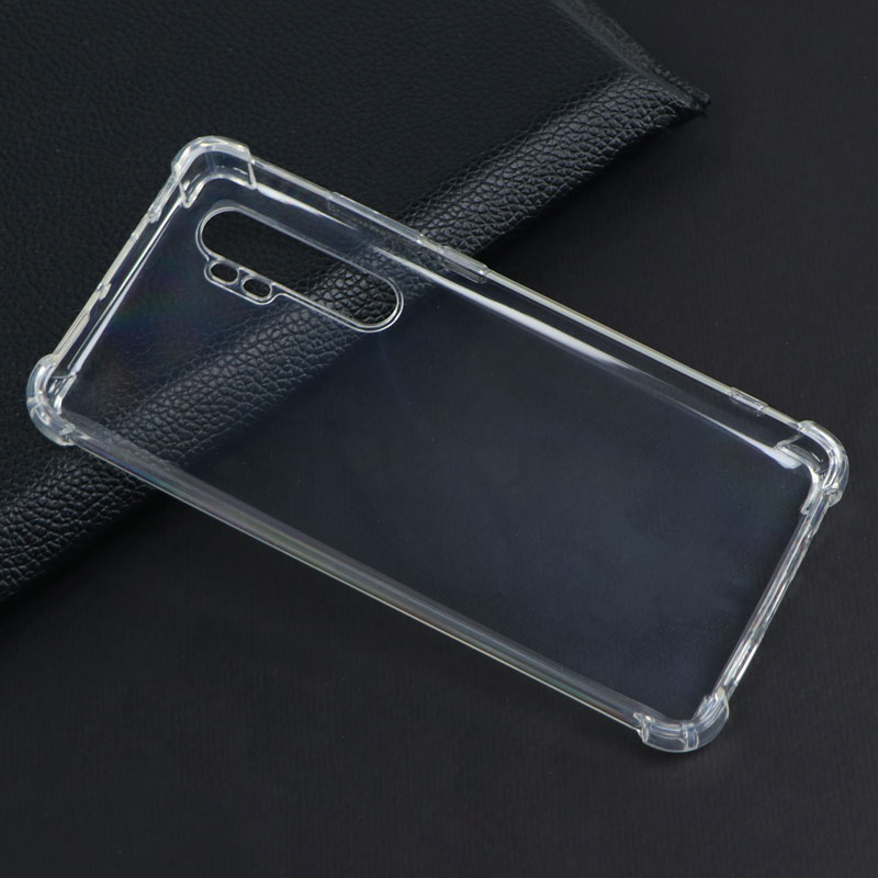قاب ژله ای ضربه گیر بی رنگ Xiaomi Mi Note 10 Lite