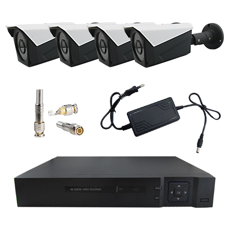 پکیج دوربین مداربسته 4 تایی تراست کم TRUST CAM کد 2