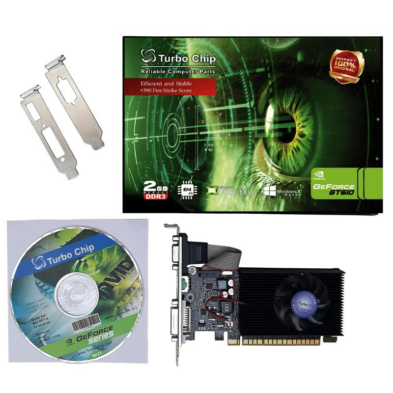 کارت گرافیک Turbo Chip GT610 2GB GDDR3 64Bit