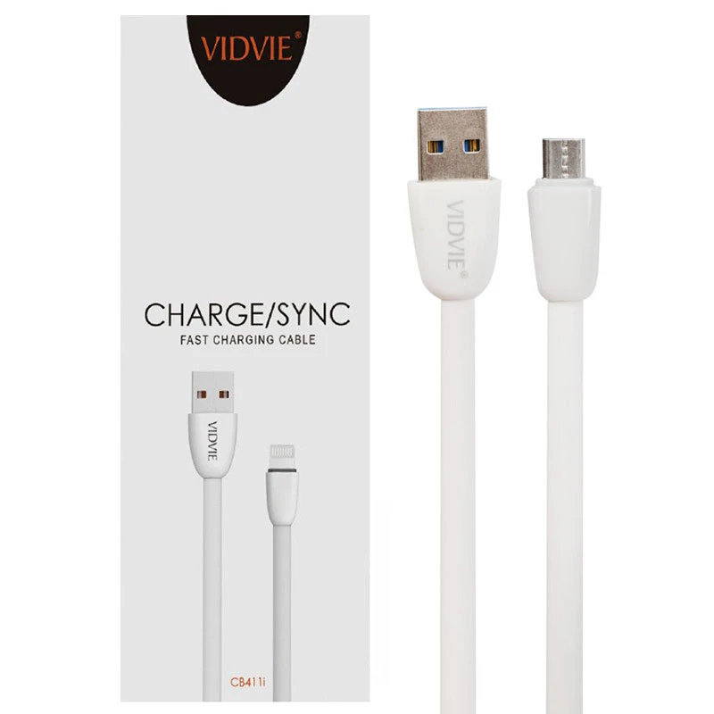 کابل میکرو یو اس بی VIDVIE CB411i 1m