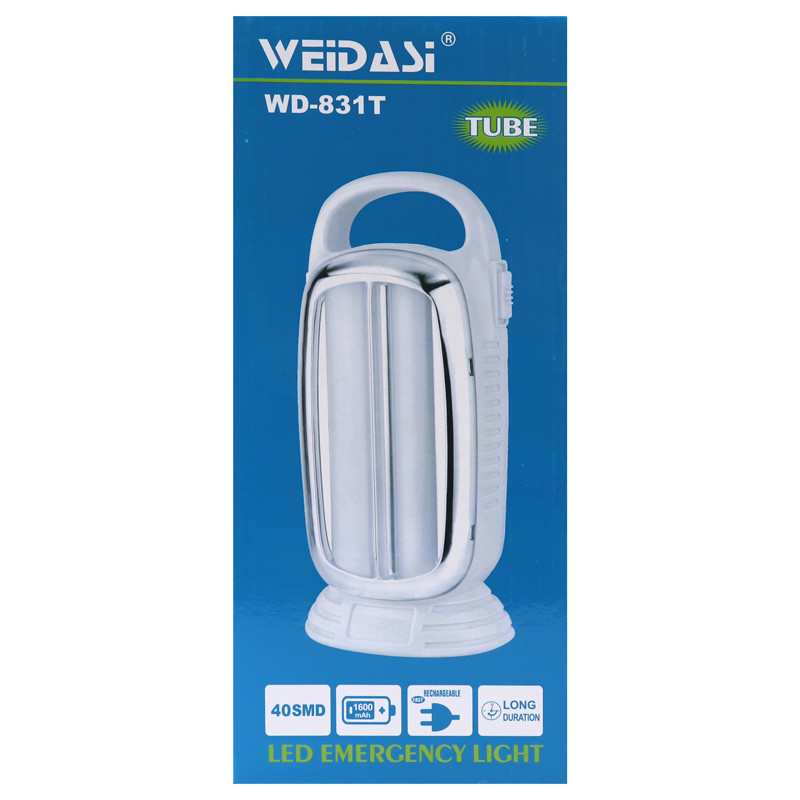 چراغ اضطراری شارژی ویداسی WEIDASI WD-831T