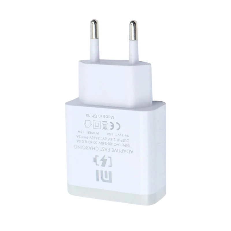 شارژر دیواری 18 وات شیائومی QC3 PD