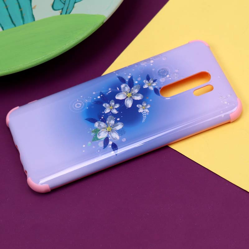 قاب فانتزی برجسته اکلیلی صورتی شیائومی Redmi 9