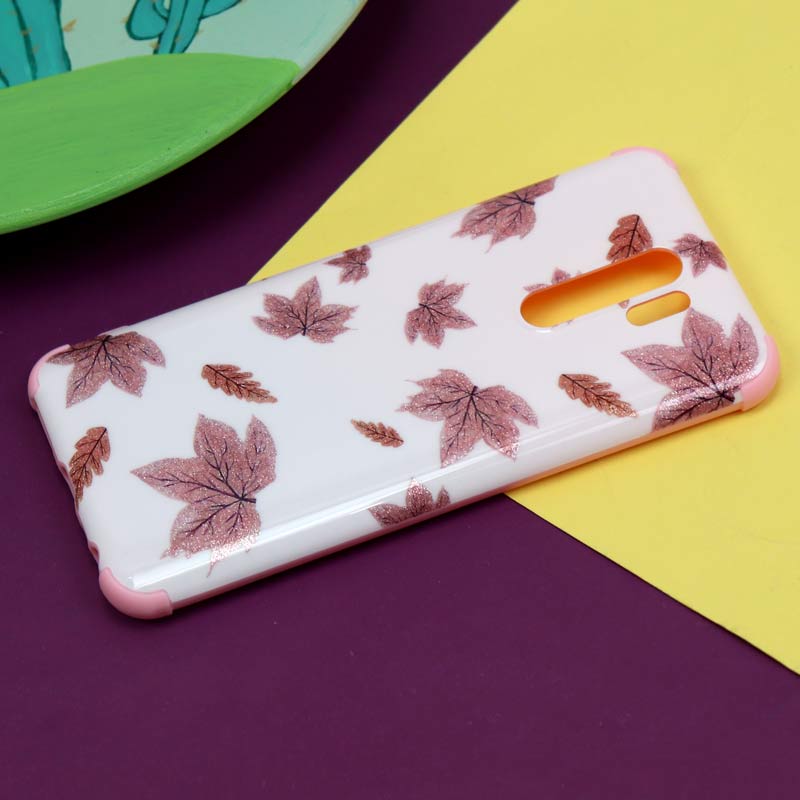 قاب فانتزی برجسته اکلیلی صورتی شیائومی Redmi 9