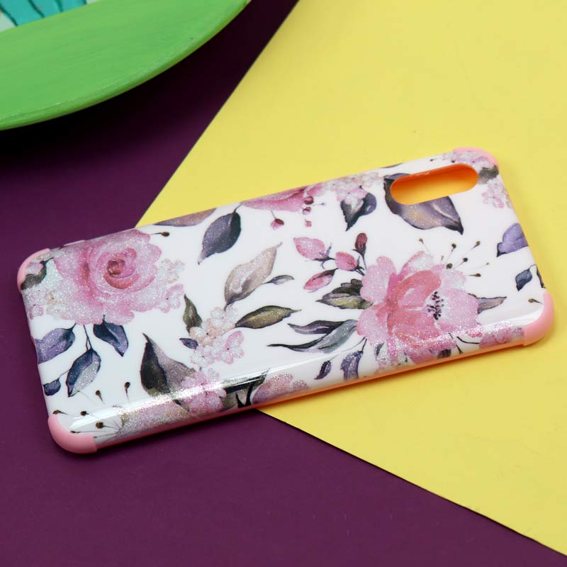 قاب فانتزی برجسته اکلیلی صورتی شیائومی Redmi 9A