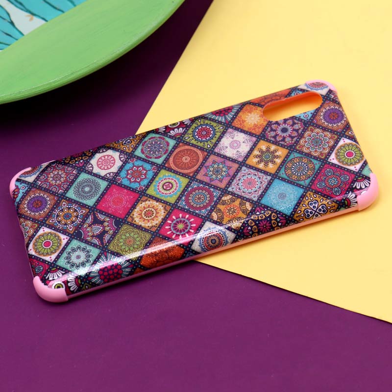 قاب فانتزی برجسته اکلیلی صورتی شیائومی Redmi 9A