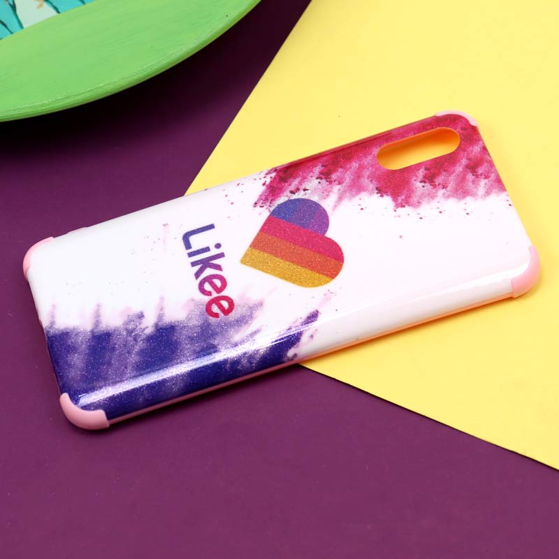 قاب فانتزی برجسته اکلیلی صورتی شیائومی Redmi 9A