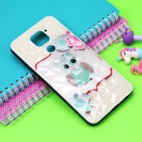 قاب طرحدار دیاموند کد1 شیائومی Redmi Note 9 سری B