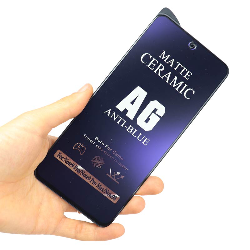 گلس سرامیکی مات Anti-Blue شیائومی Redmi Note 9s / Note 9 Pro