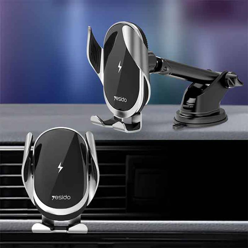 هولدر و شارژر وایرلس Yesido C78 15W