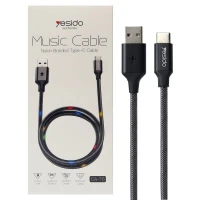 کابل Yesido CA-T6 2.4A 1.2m Type-C