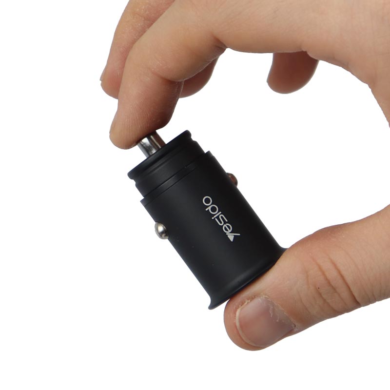 شارژر فندکی فست شارژ Yesido Y24 QC2.0 4.8A