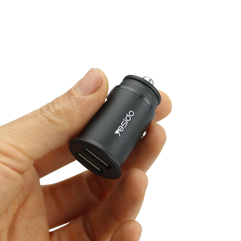 شارژر فندکی فست شارژ Yesido Y24 QC2.0 4.8A