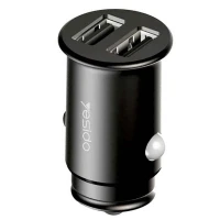 شارژر فندکی فست شارژ Yesido Y24 QC2.0 4.8A