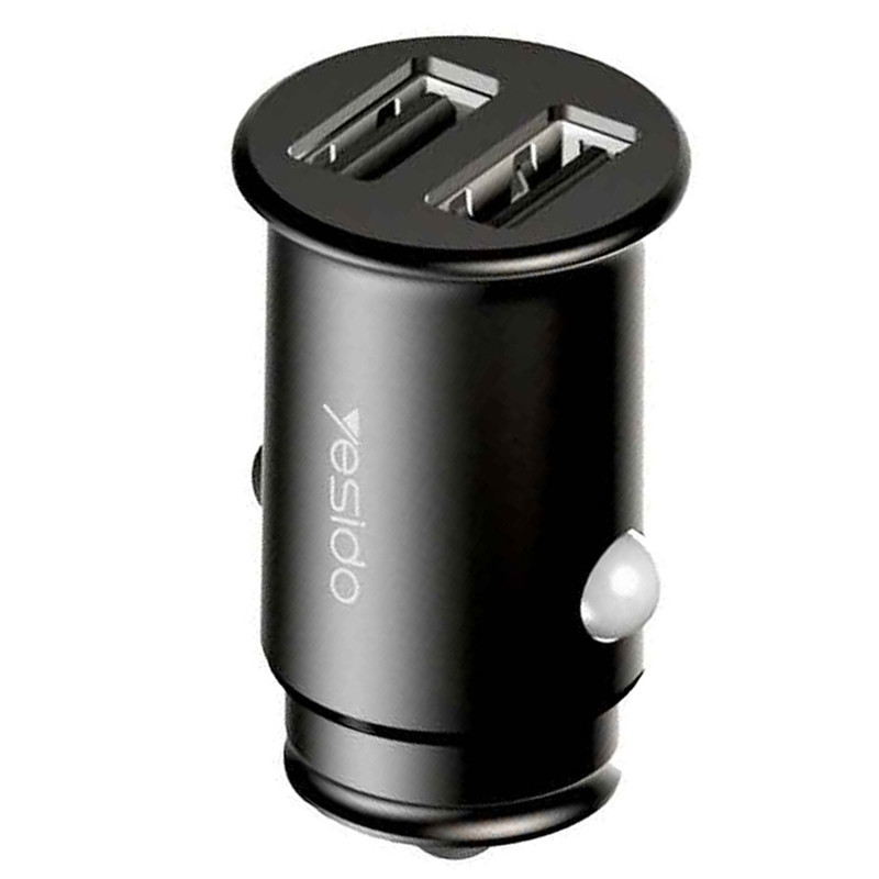 شارژر فندکی فست شارژ Yesido Y24 QC2.0 4.8A