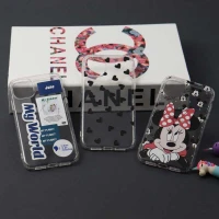 قاب ژله ای بی رنگ طرحدار iPhone 11