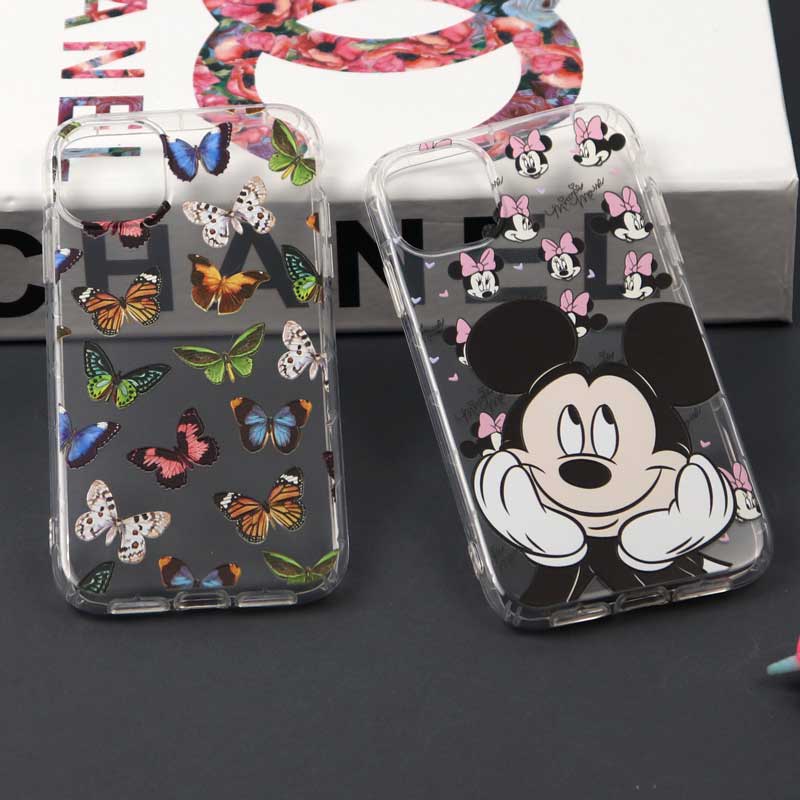 قاب ژله ای بی رنگ طرحدار iPhone 11