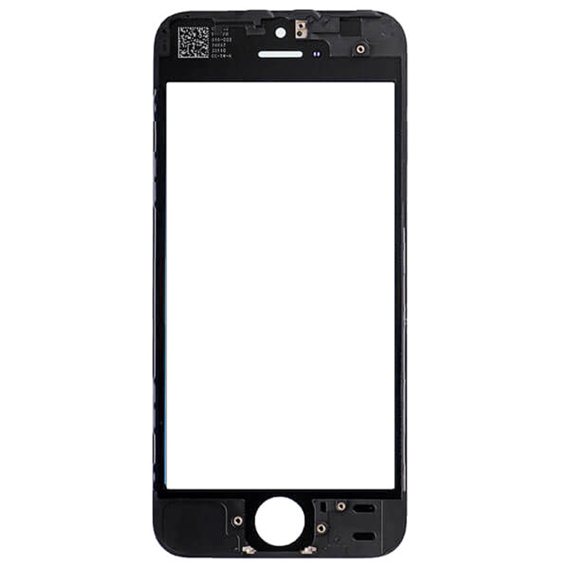 گلس تعمیراتی iPhone 5S مشکی