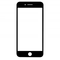 گلس تعمیراتی iPhone 5S مشکی