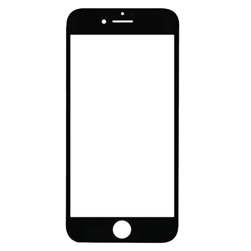 گلس تعمیراتی iPhone 8G Plus مشکی