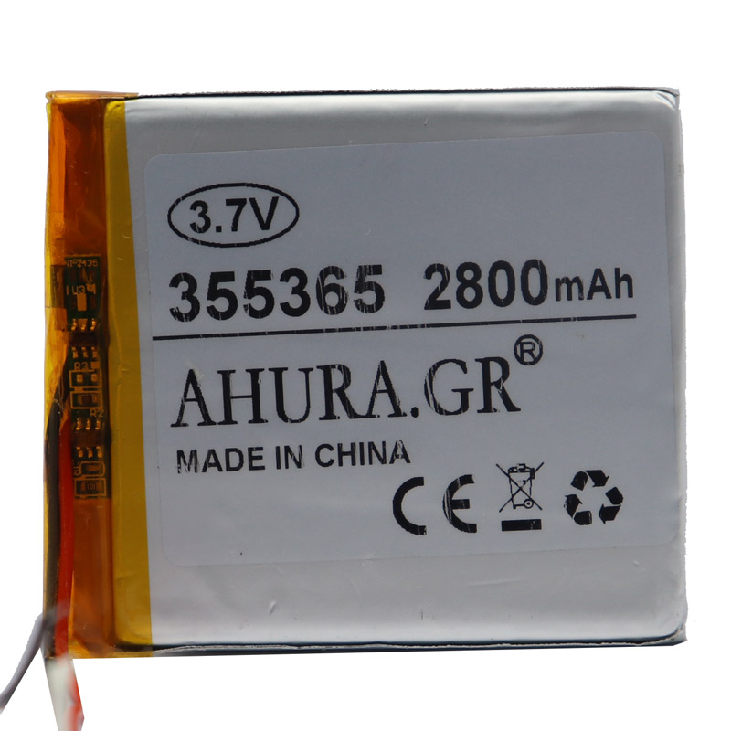 باتری لیتیوم 2800mAh 5*54*61mm 355365
