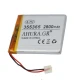 باتری لیتیوم 2800mAh 5*54*61mm 355365