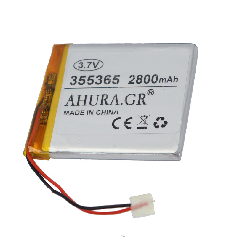 باتری لیتیوم 2800mAh 5*54*61mm 355365