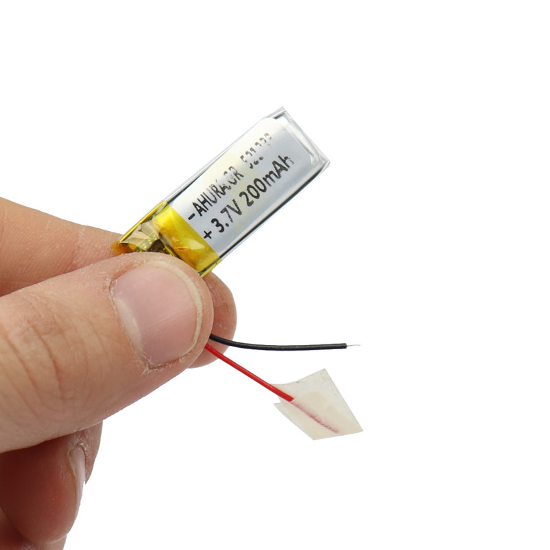 باتری لیتیوم 200mAh 30*12*4mm 521233