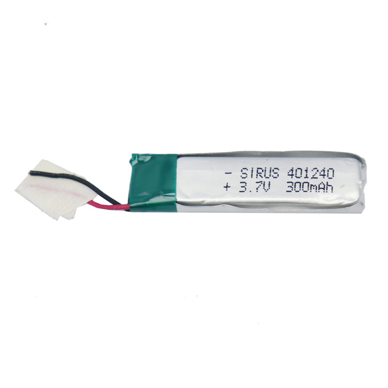 باتری لیتیوم 300mAh 40*11*4mm 401240