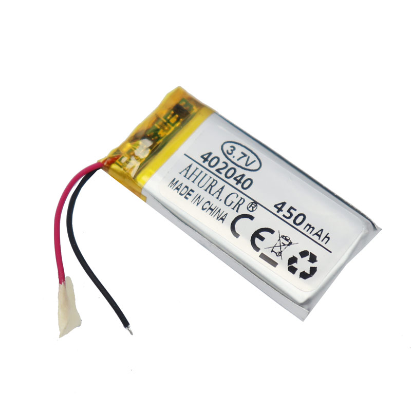 باتری لیتیوم 450mAh 40*19*5mm 402040