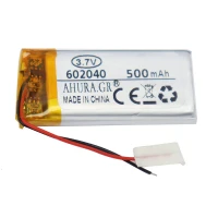 باتری لیتیوم 500mAh 20*19*6mm 602040