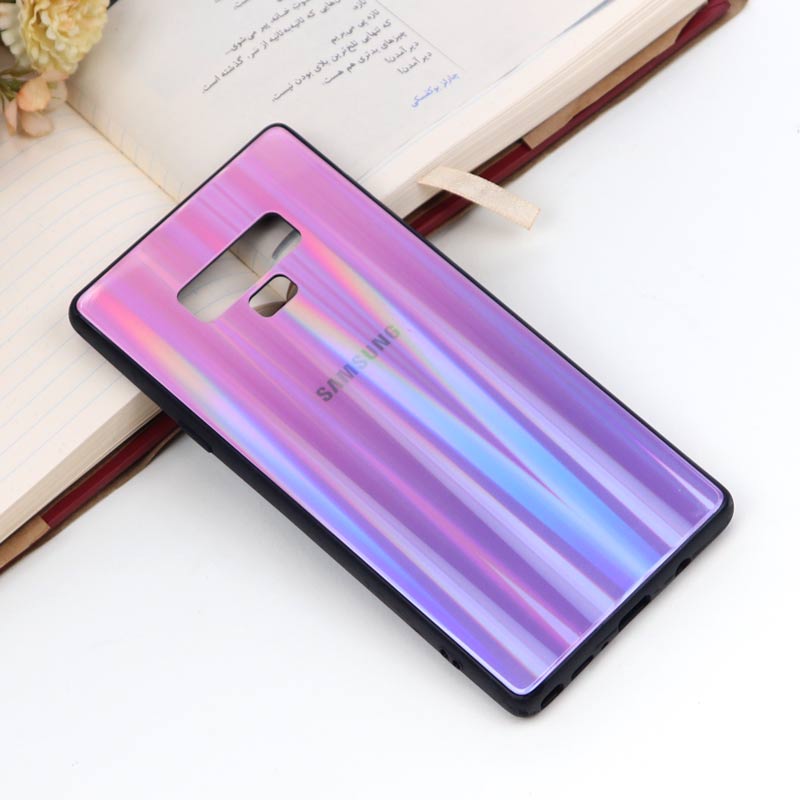 قاب لیزری پشت گلسی Samsung Note 9