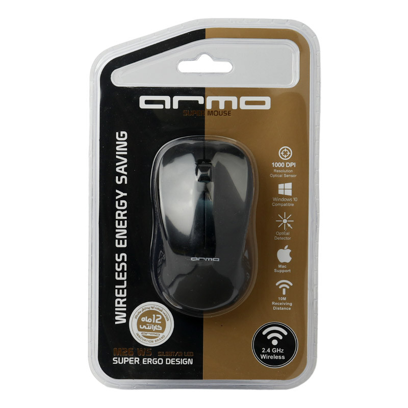 موس بی سیم Armo M26WS Silent