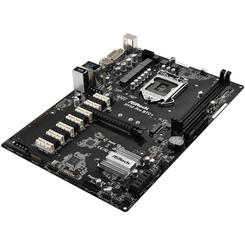 مادربرد ازراک H110 Pro BTC Plus DDR4