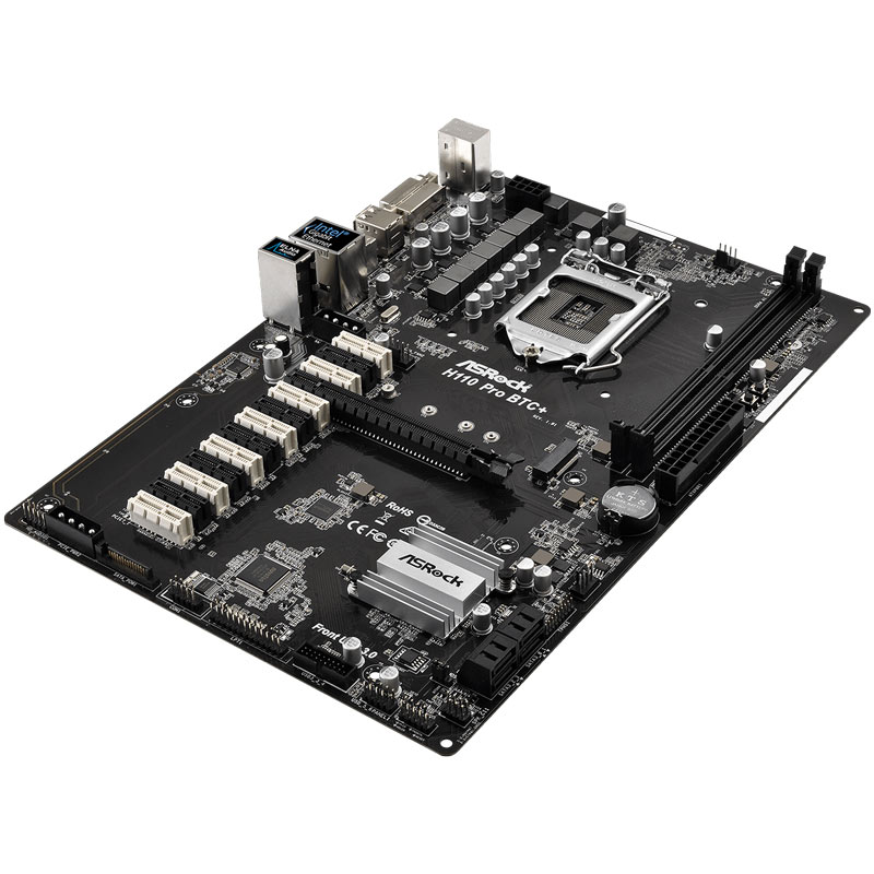مادربرد ازراک H110 Pro BTC Plus DDR4