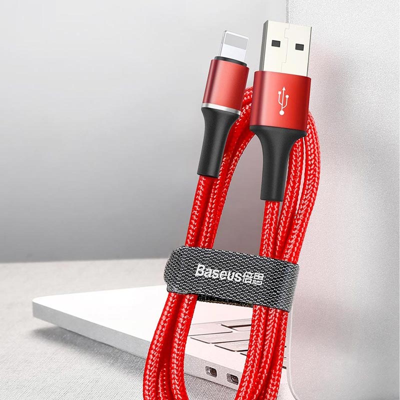 کابل آیفونی Baseus CALGH-C Halo 2.4A 2M