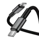 کابل تبدیل فست شارژ Baseus CATGD-A PD Type-C TO Type-C 2m