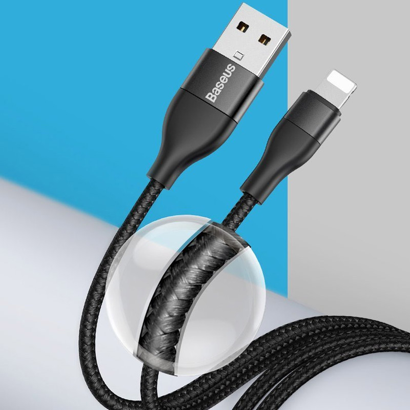 کابل تبدیل فست شارژ Baseus CATLYW USB / Type-C To Lightning PD 18W 1M