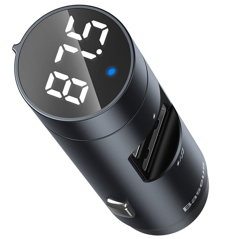 FM Player بلوتوثی و شارژر فندکی Baseus Energy Column CCNLZ-B0G