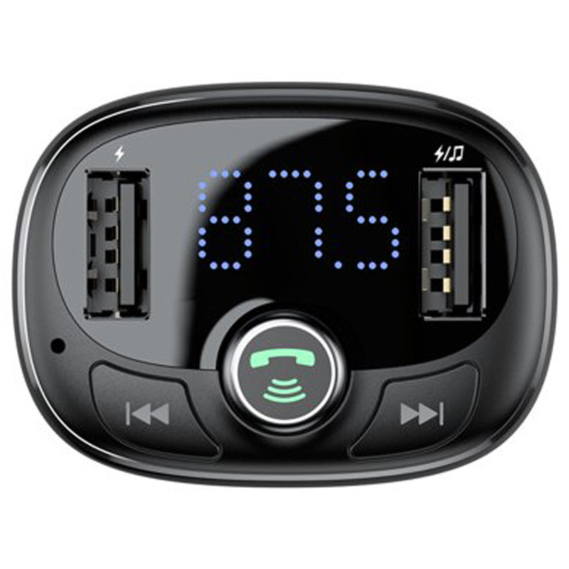شارژر فندکی + FM Player بلوتوثی Baseus T-Typed CCALL-TM