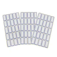 برچسب دور آبی 25*12 میلی متر بسته 100 برگی