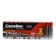 باتری نیم قلمی Camelion Plus Alkaline 1.5V AAA بسته 12 عددی شرینک