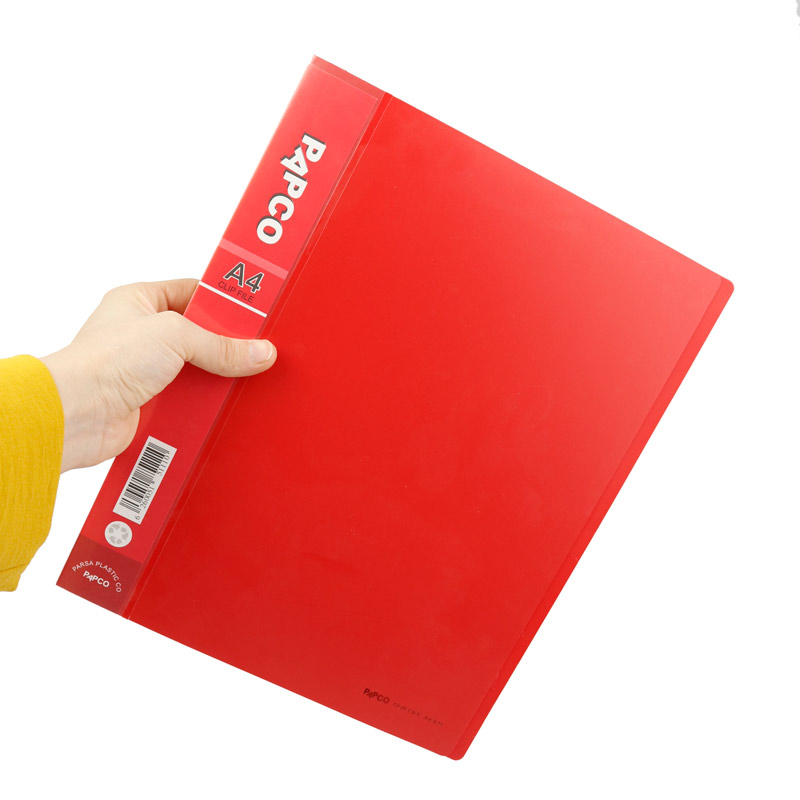 پوشه تک قفل پاپکو Papco A4-611