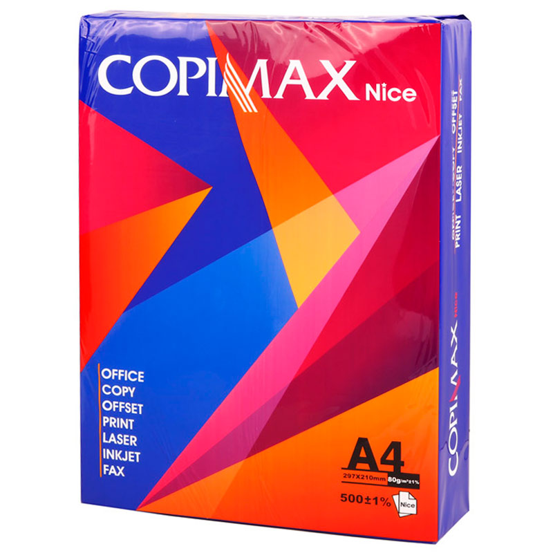 کاغذ COPIMAX Nice 80g A4 بسته 500 عددی