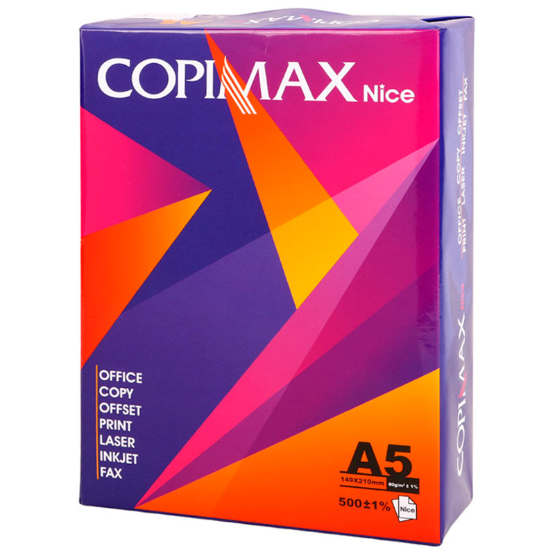 کاغذ COPIMAX Nice 80g A5 بسته 500 عددی